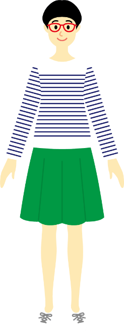 女の子イラスト
